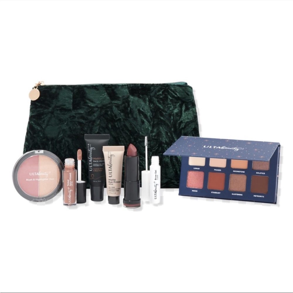 *New* Ulta Emerald Green Velvet Gift Set